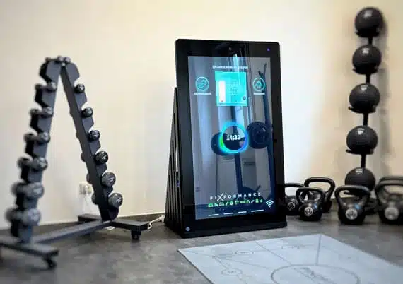 Pixformance Station im Trainingsraum