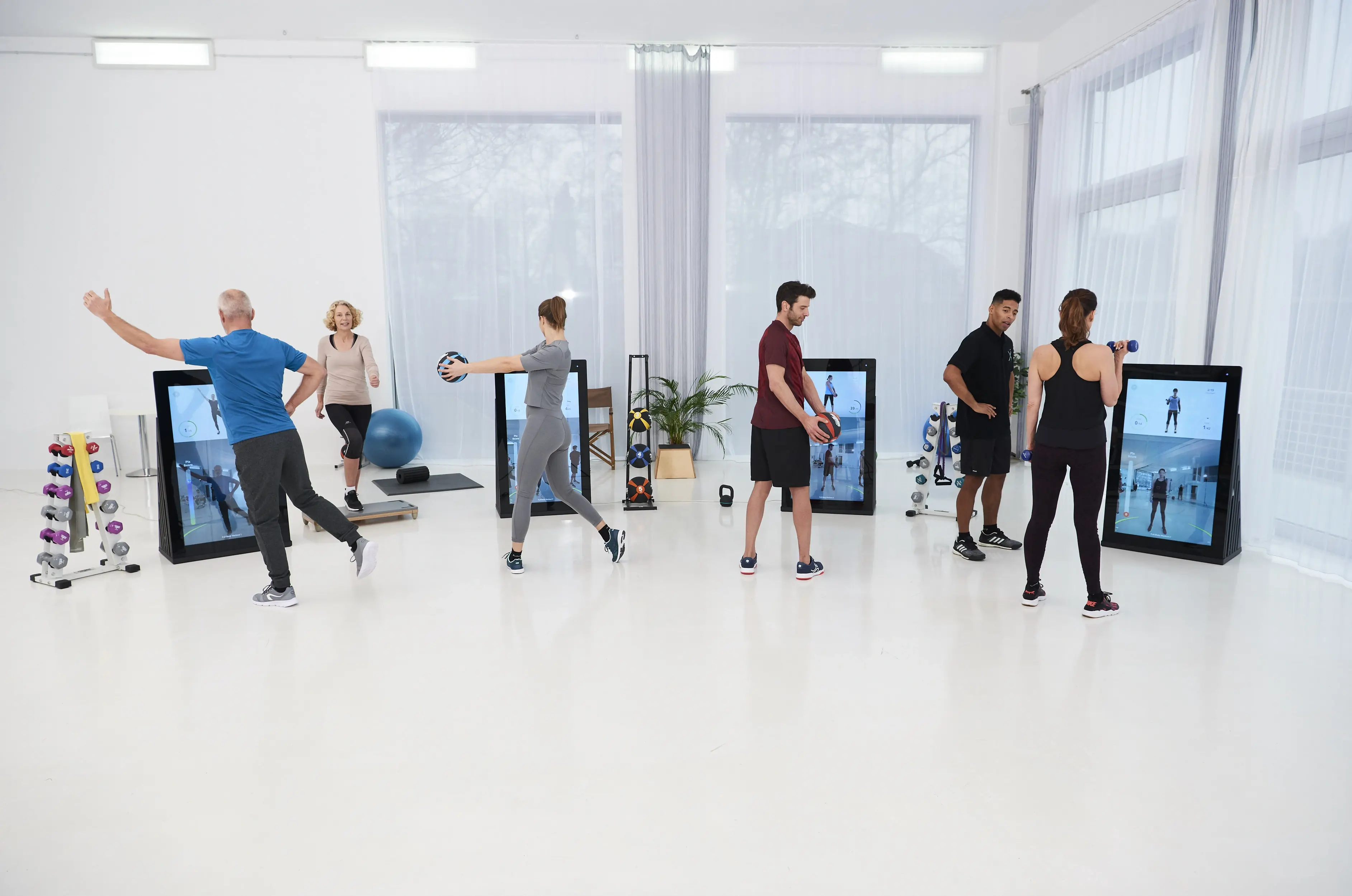 Pixformance digitale Fitnessgeräte