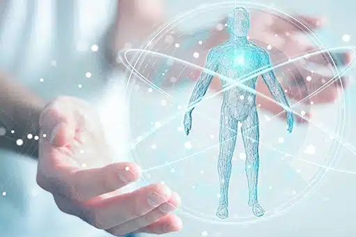 blog-bewegungsaktivierung-pixformance-rehabilitation-bewegungsanalyse-patienten-aktivieren-physiotherapie-2 Darstellung eines Menschen umkreis von der Digitalisierung in der Physiotherapie: Bewegungsanalyse
