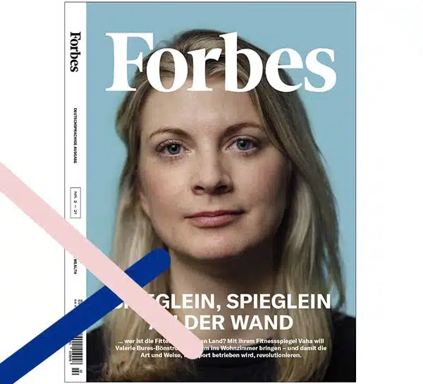 forbes-cover-valerie-bures-boenstroem-pixformance-web Pixformance CEO Valerie Bures-Bönström auf dem FORBES Cover.